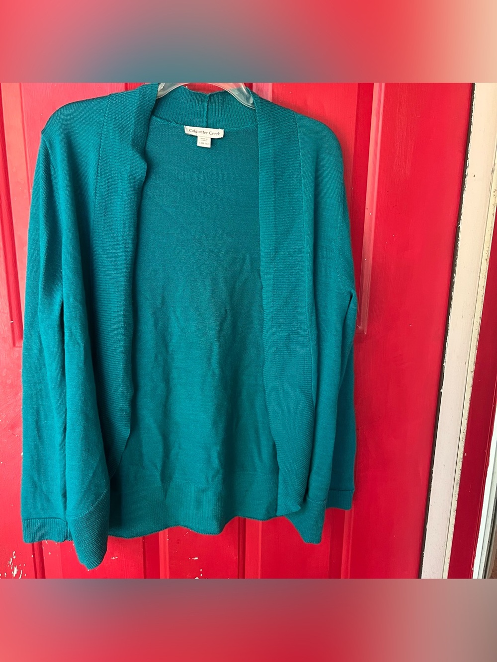 Coldwater Creek Open Front Cardigan